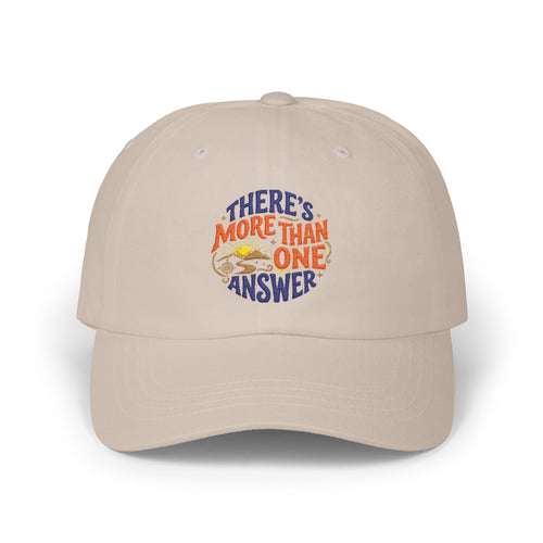 Dad Cap — "There's More Than One Answer" Vintage Guitar Dad Hat