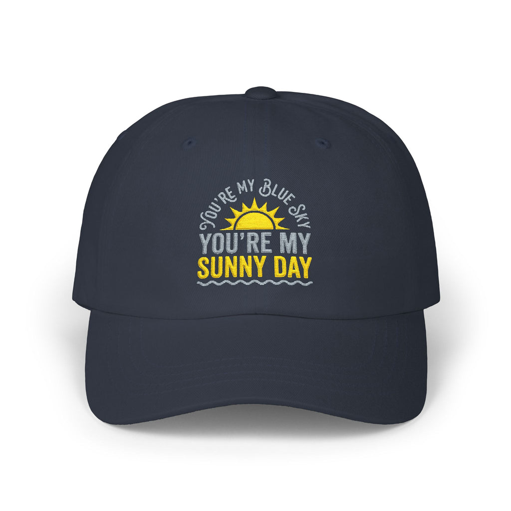 Blue Sky Sunny Day Dad Cap