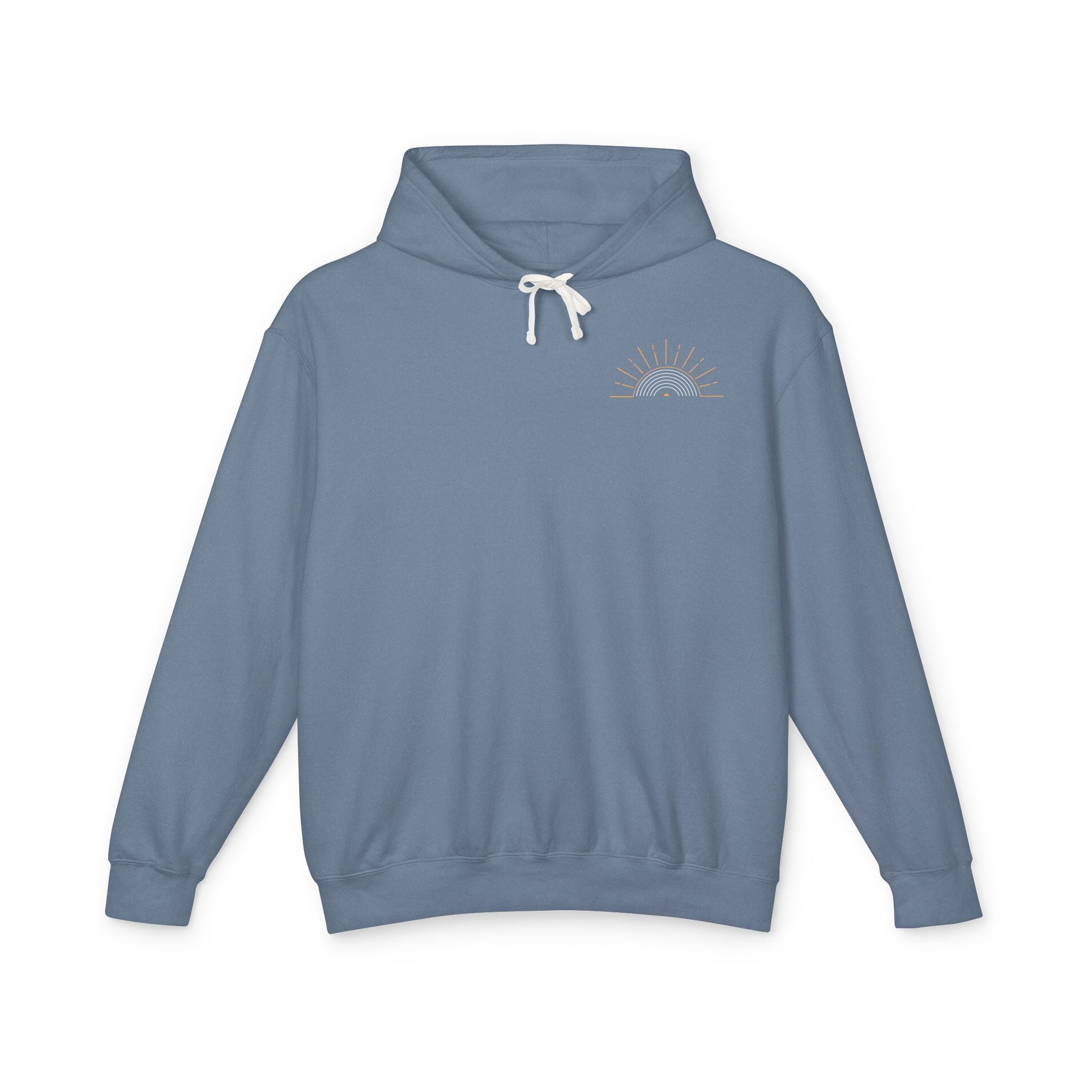 Bright Sunshiny Day Lightweight Hooded Sweatshirt