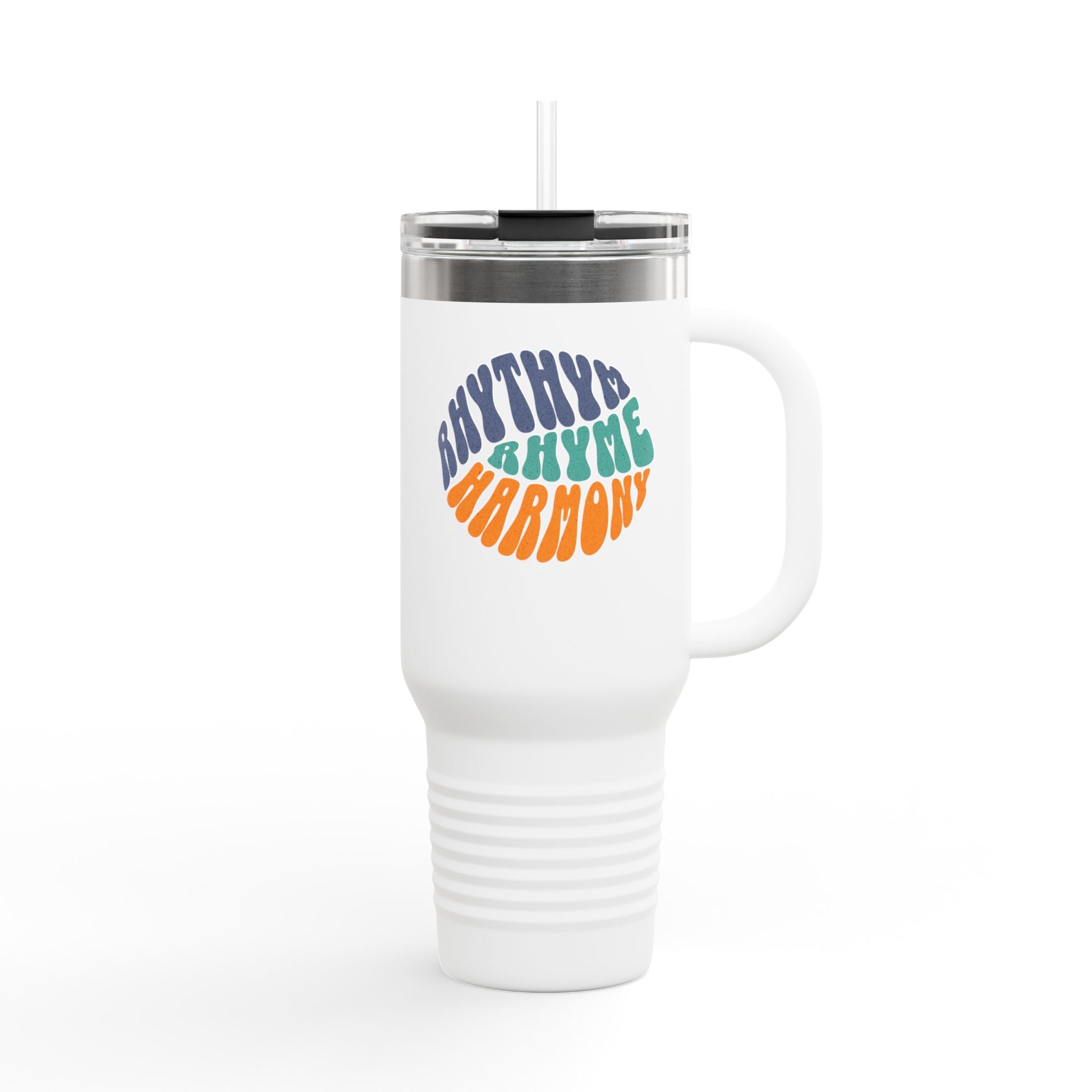 Rhythm, Rhyme & Harmony 40oz Insulated Travel Mug
