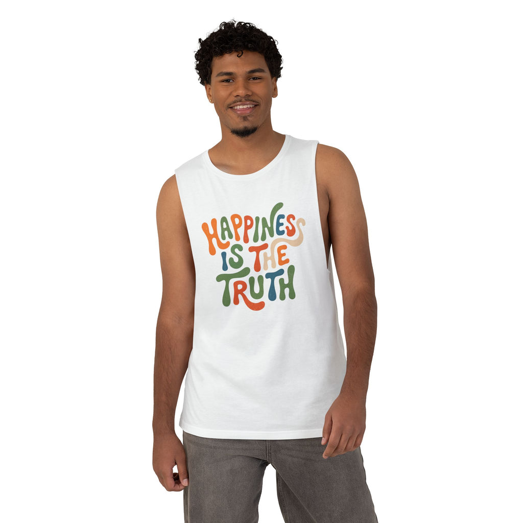 Happiness Is The Truth Graphic Tank Top