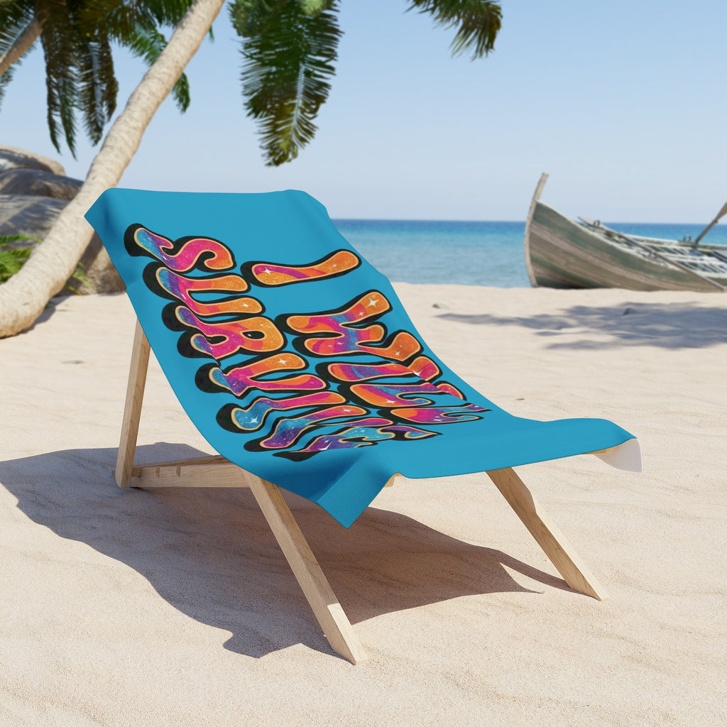 I Will Survive Beach Towel