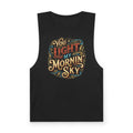 You Light My Mornin' Sky Tank Top — Vintage Hand-Lettered Love Graphic