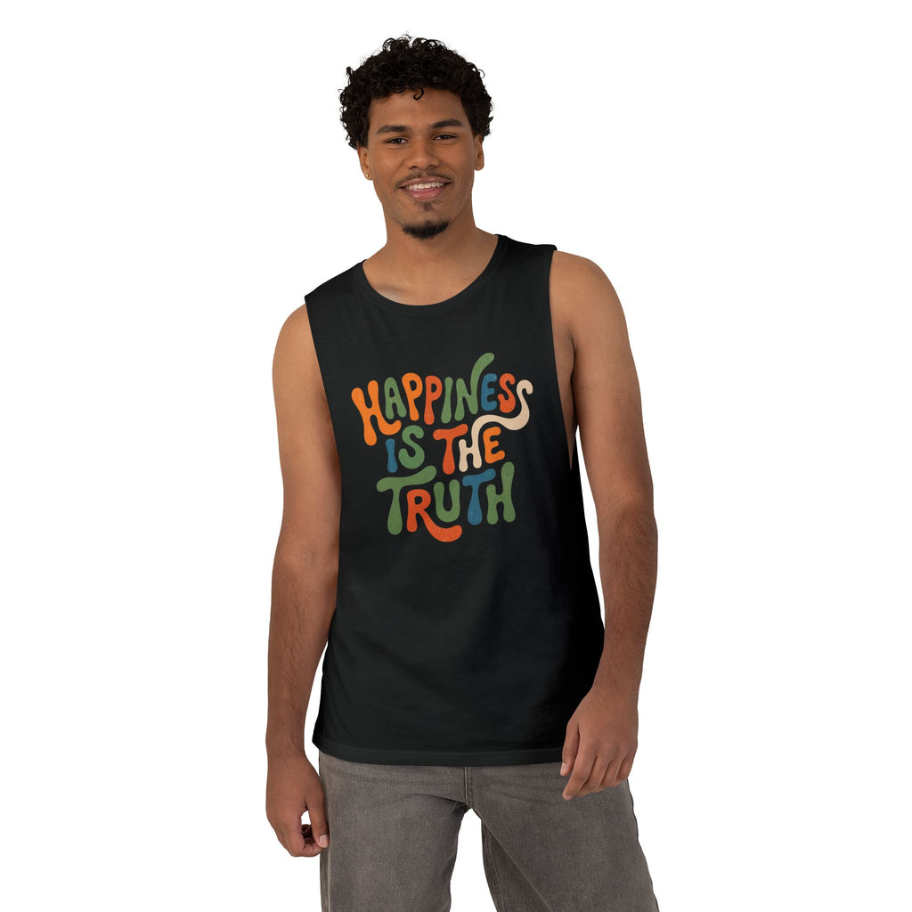 Happiness Is The Truth Graphic Tank Top