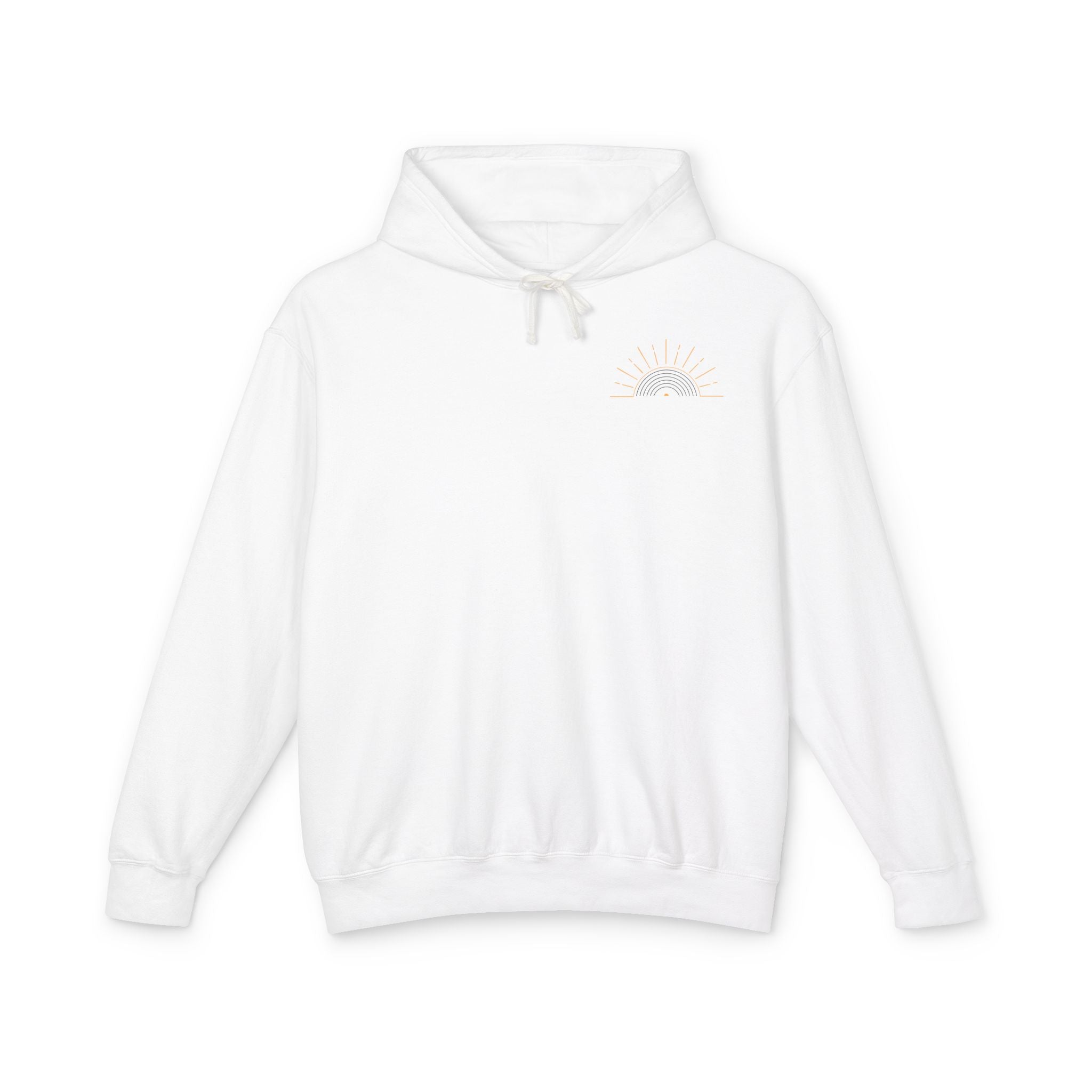Bright Sunshiny Day Lightweight Hooded Sweatshirt