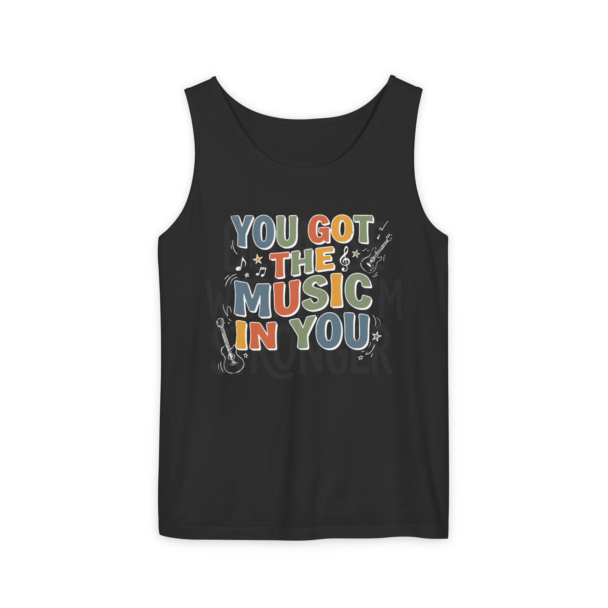Music In You Tank Top — "You Got the Music in You" Retro Music Lover Tank