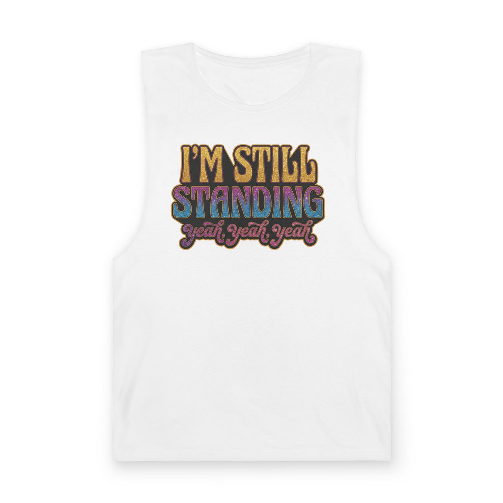 I'm Still Standing Retro Graphic Tank Top