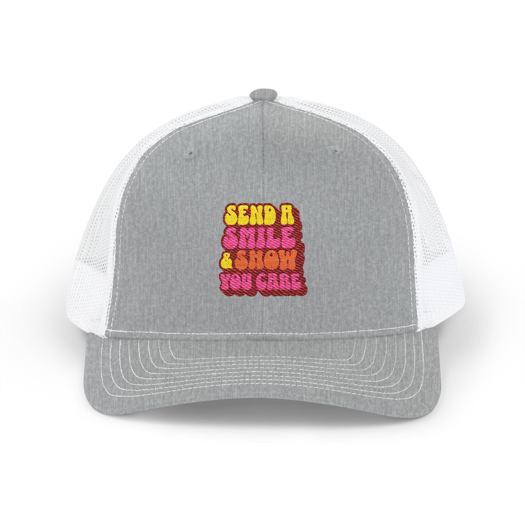 Send a Smile Snapback Trucker Cap