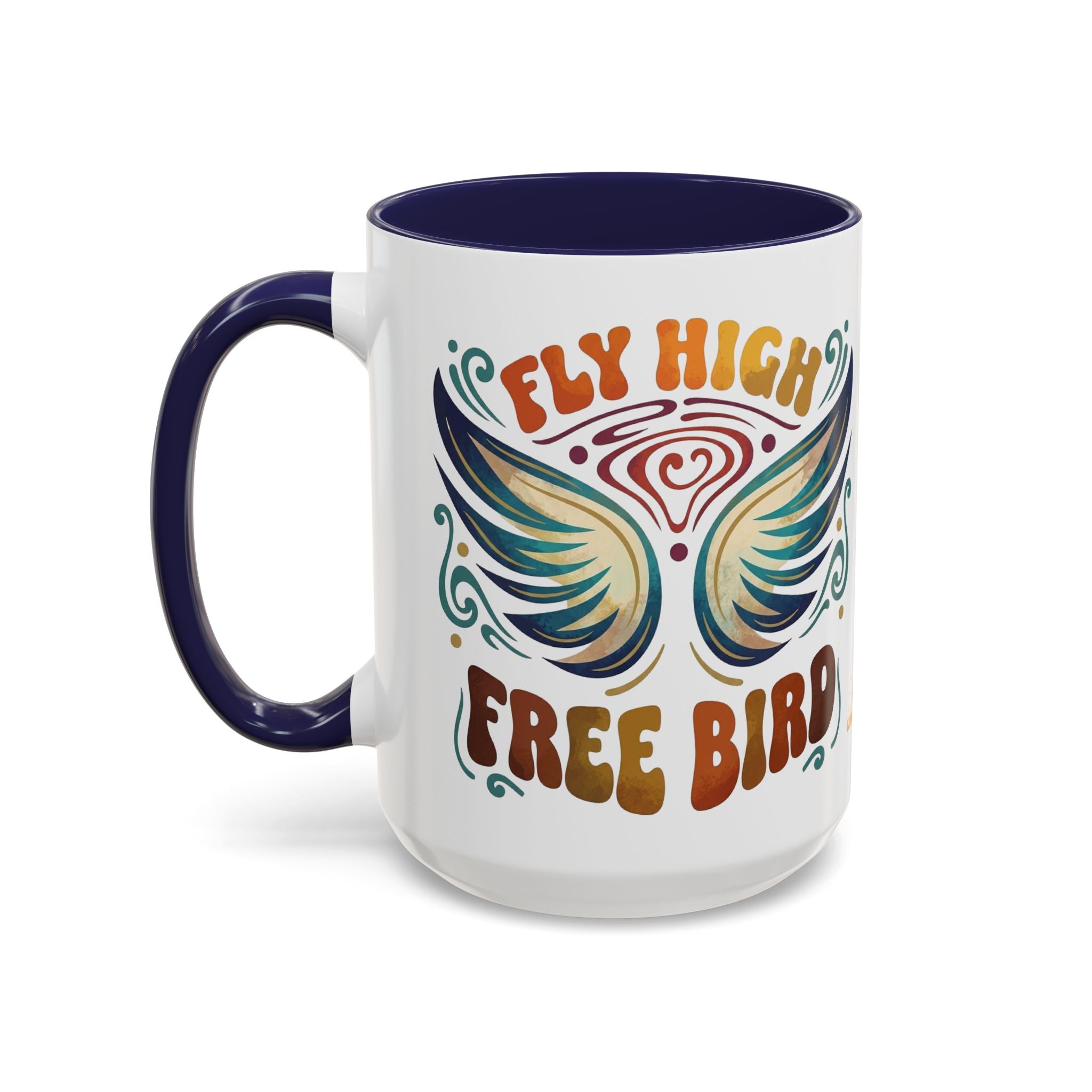 Fly High Free Bird 15oz Accent Mug