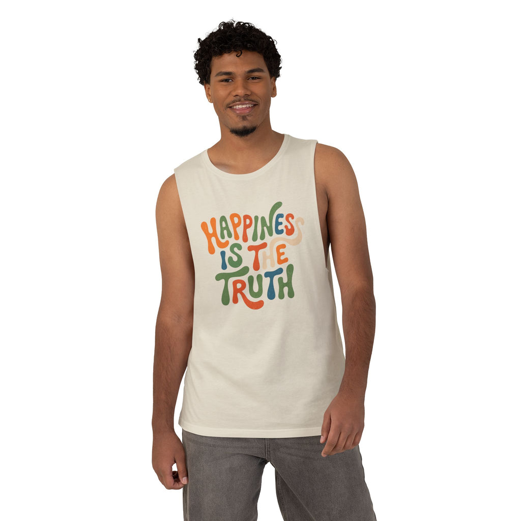 Happiness Is The Truth Graphic Tank Top