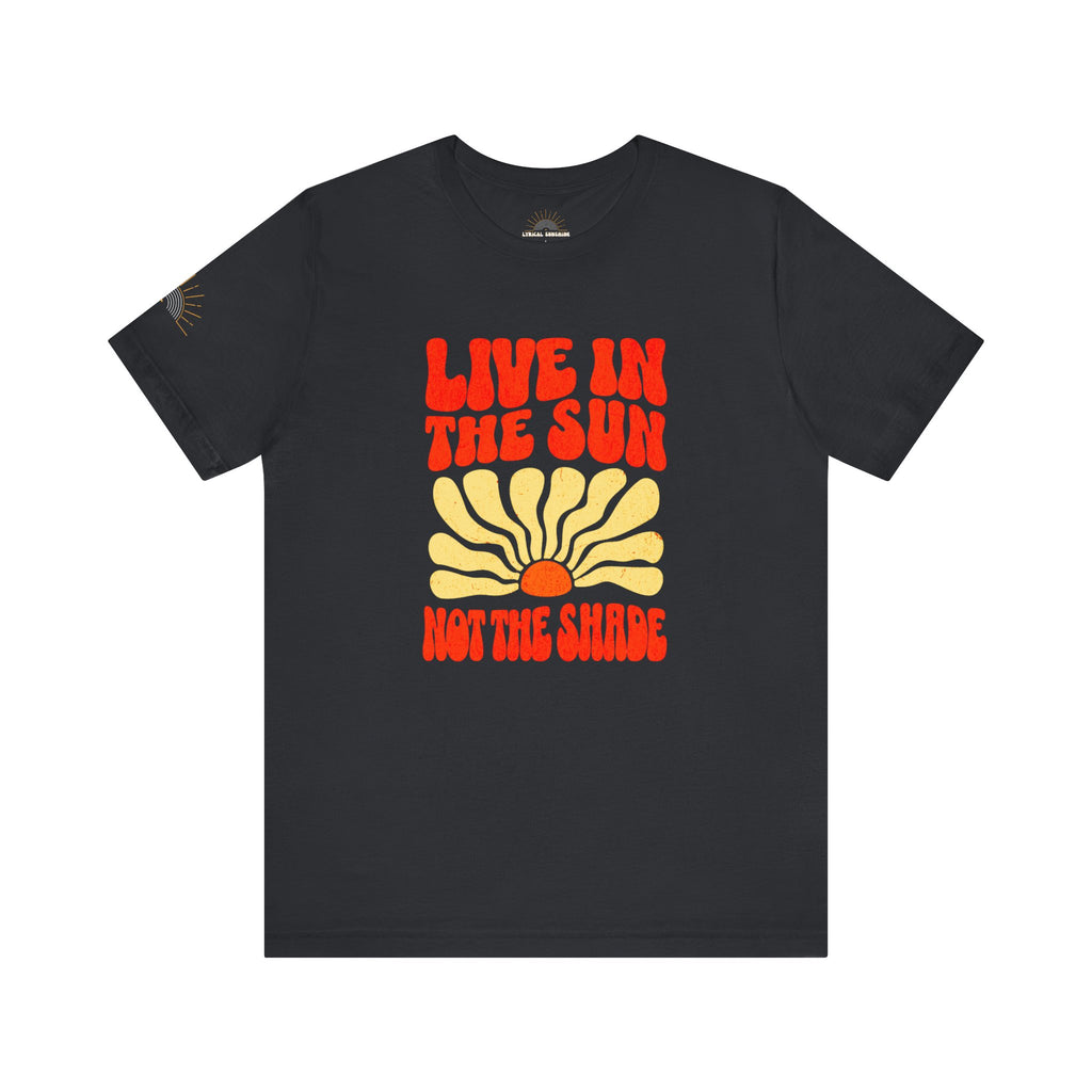 Live in the Sun Retro Unisex Tee