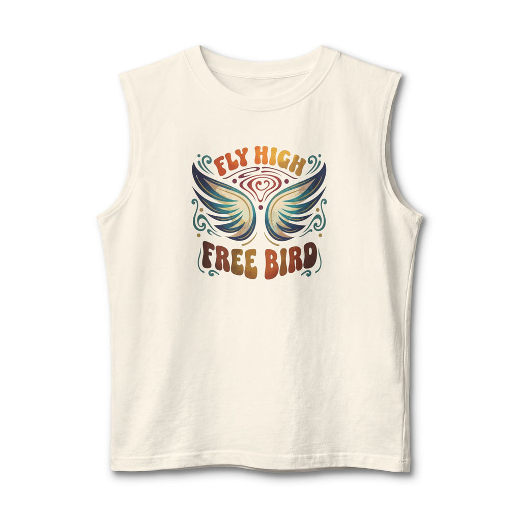 Fly High Free Bird Muscle Tank