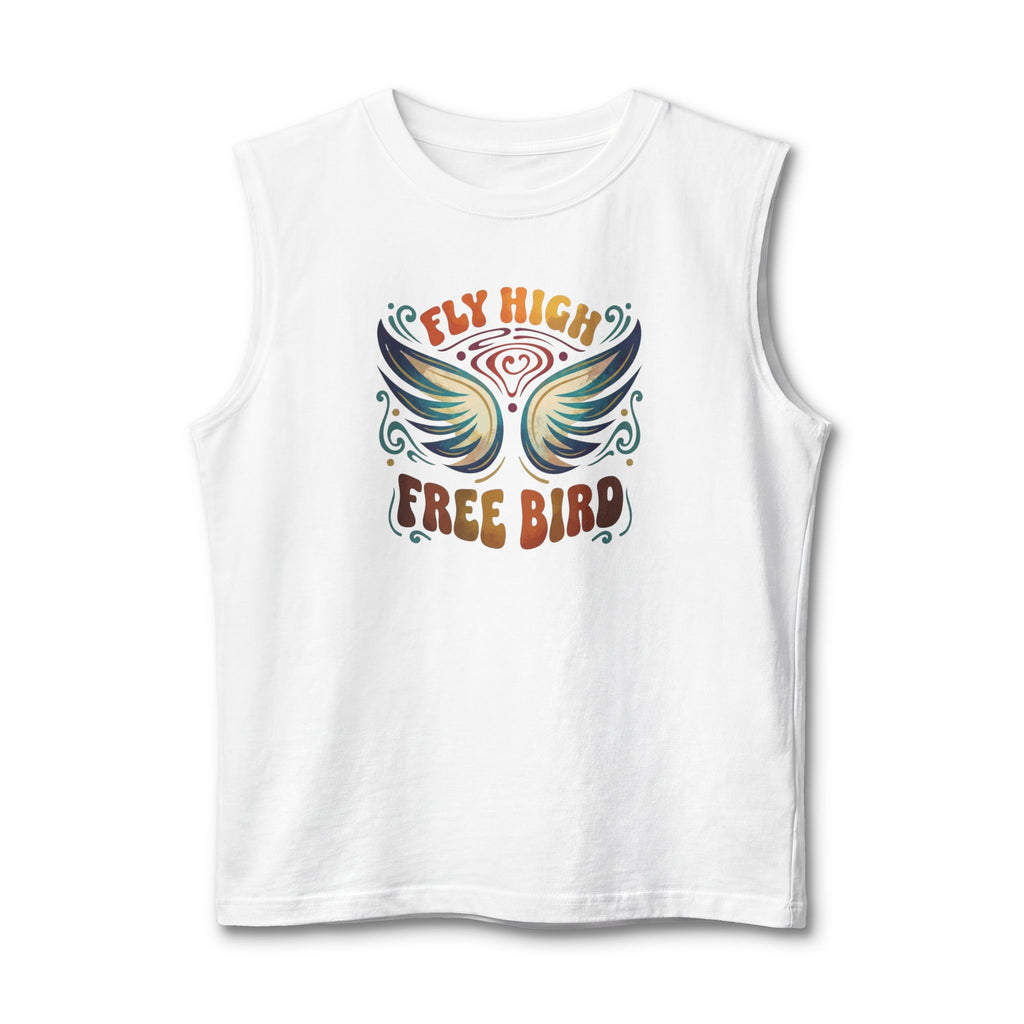 Fly High Free Bird Muscle Tank