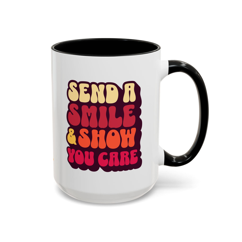 Send a Smile 15oz Accent Mug