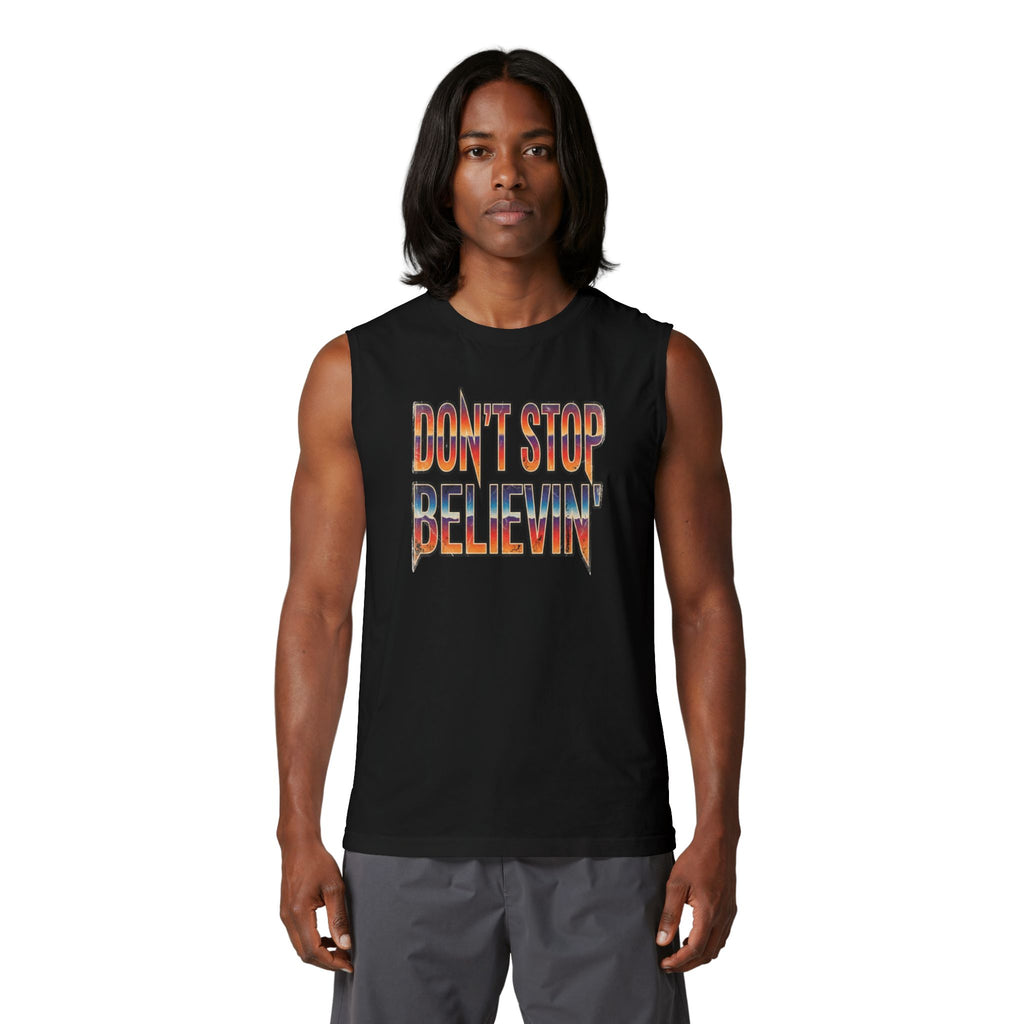 Don't Stop Believin' Muscle Tank Top