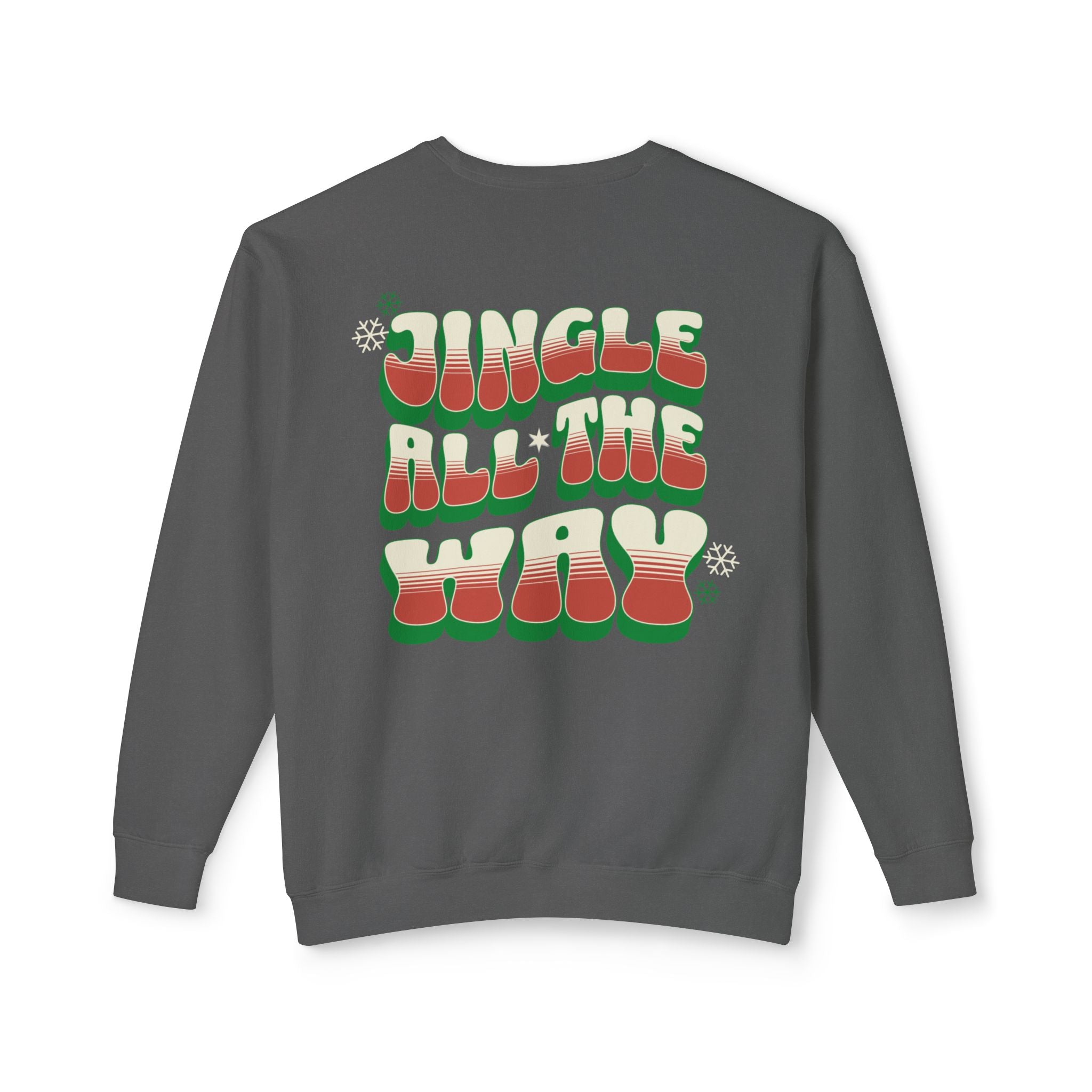 Jingle All The Way Retro Christmas Crewneck