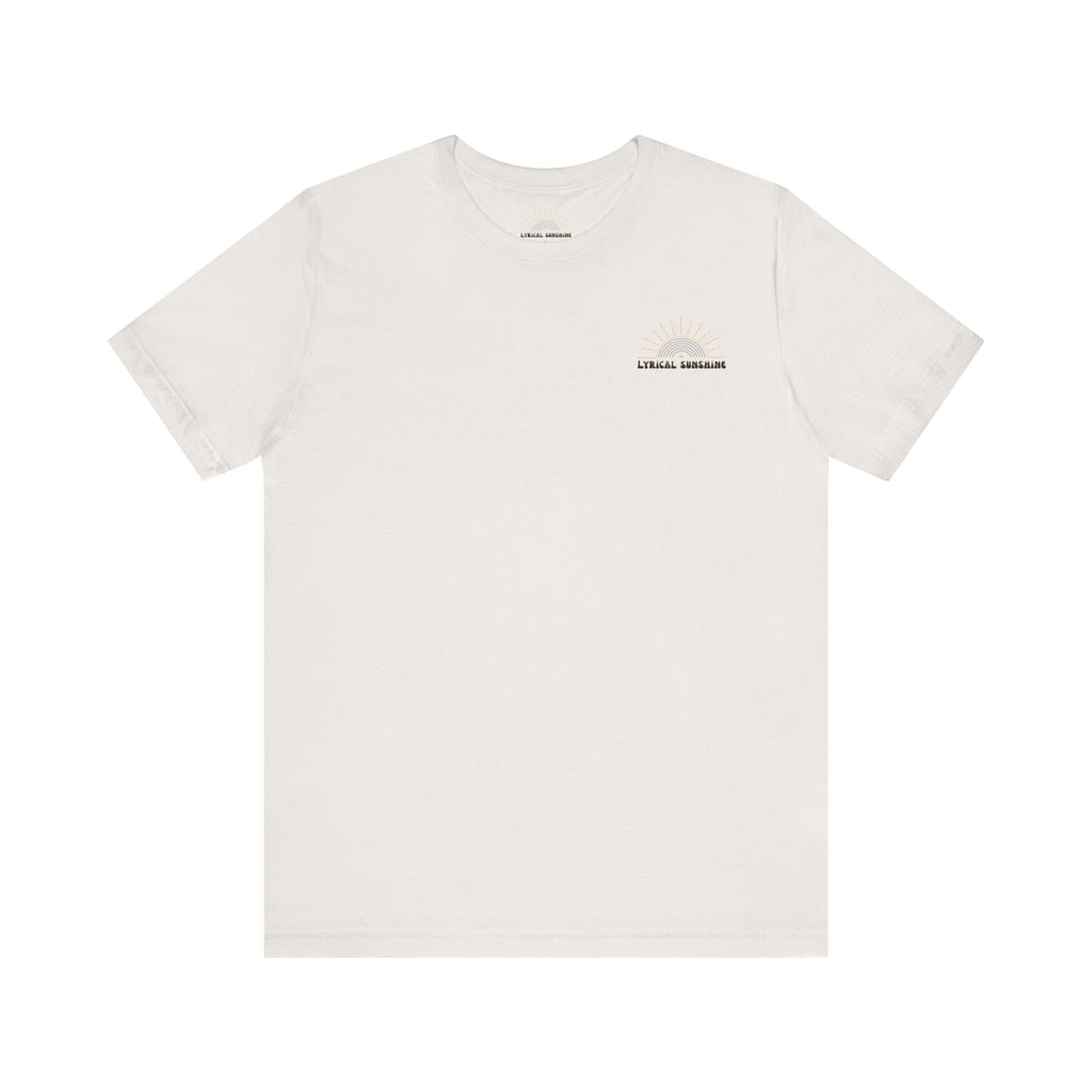Mix Tape Magic Tee — Retro Cassette Graphic T-Shirt ("Lyrical Sunshine, Vol. 1")