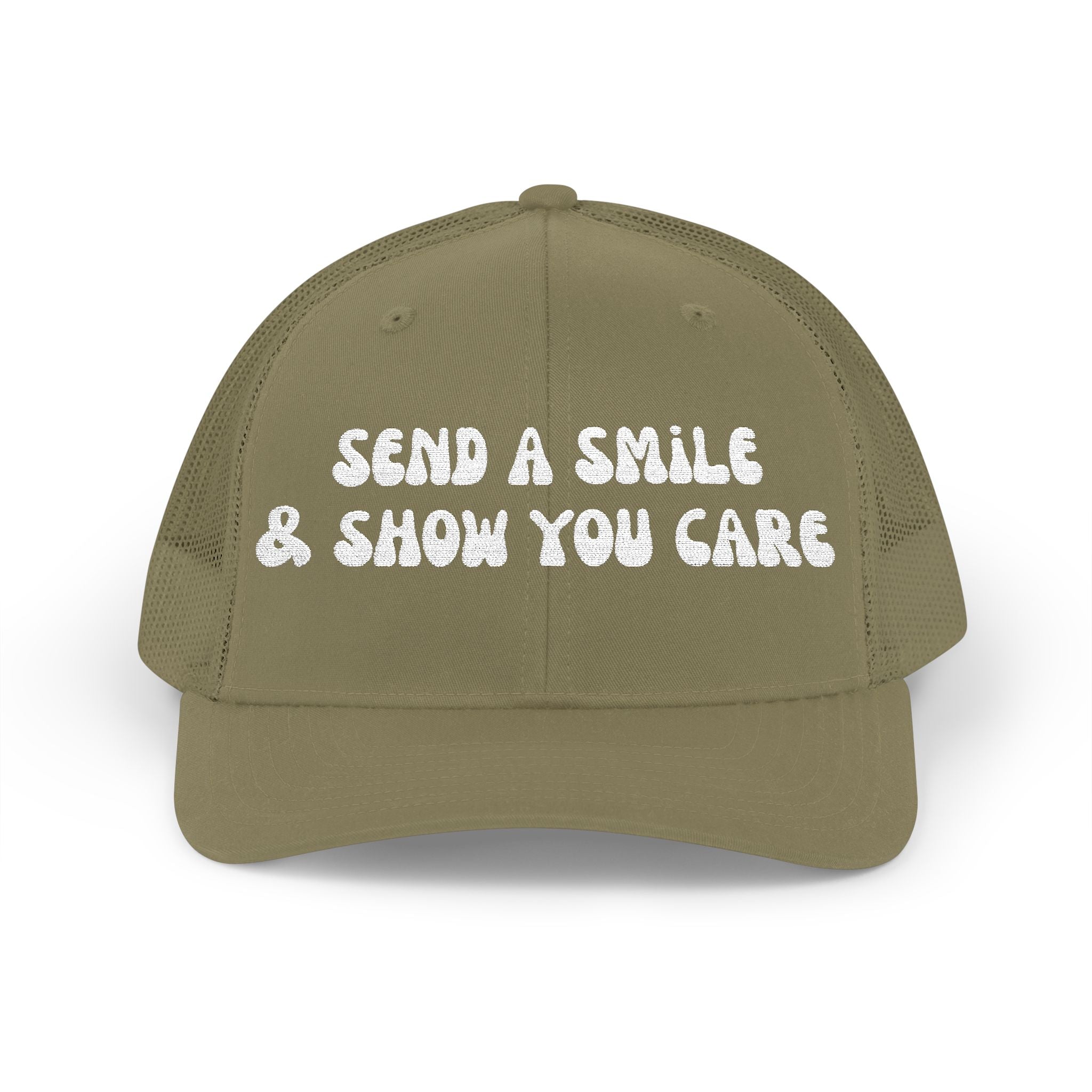 Send a Smile Snapback Trucker Cap