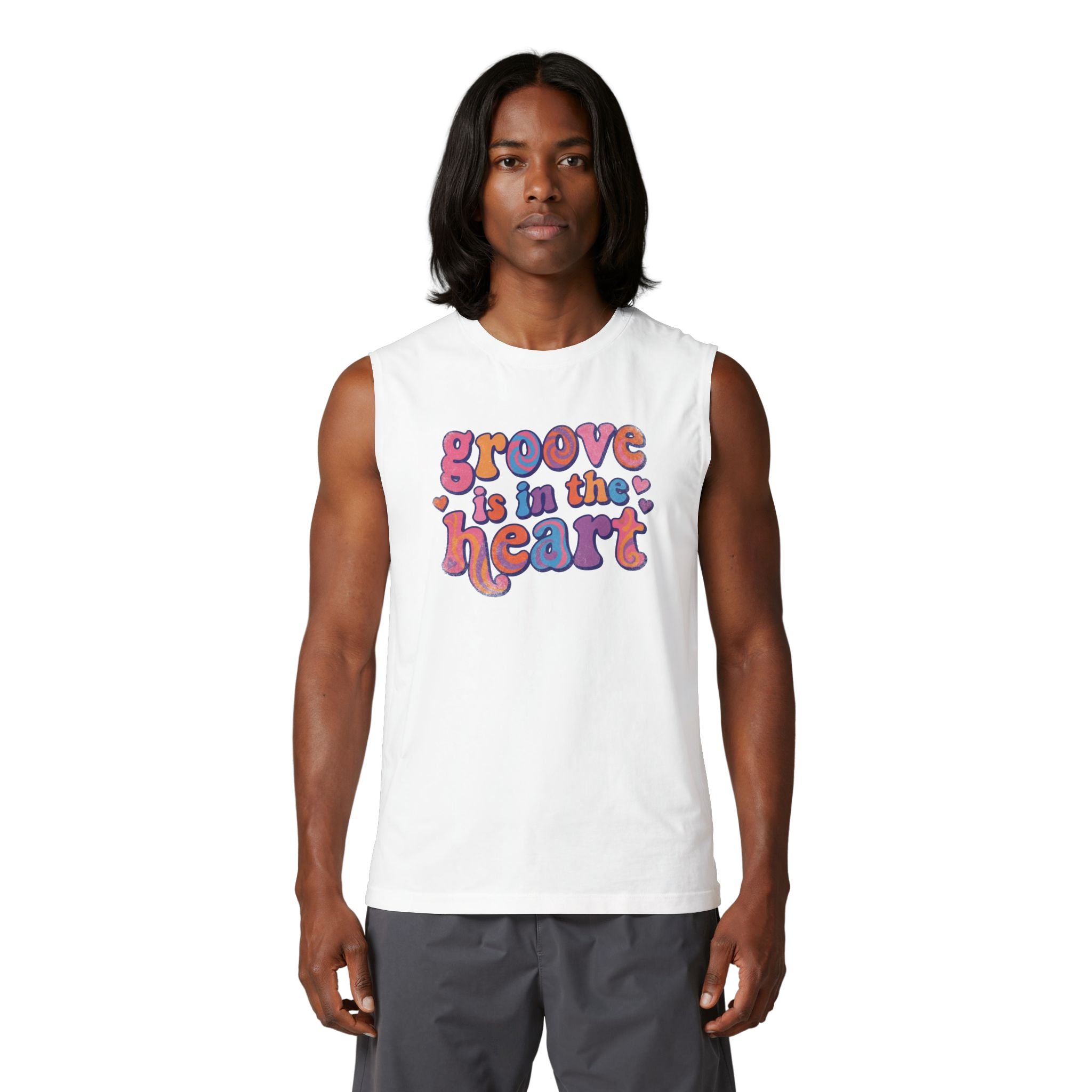 Groove is in the Heart — Retro Music Festival Tank Top