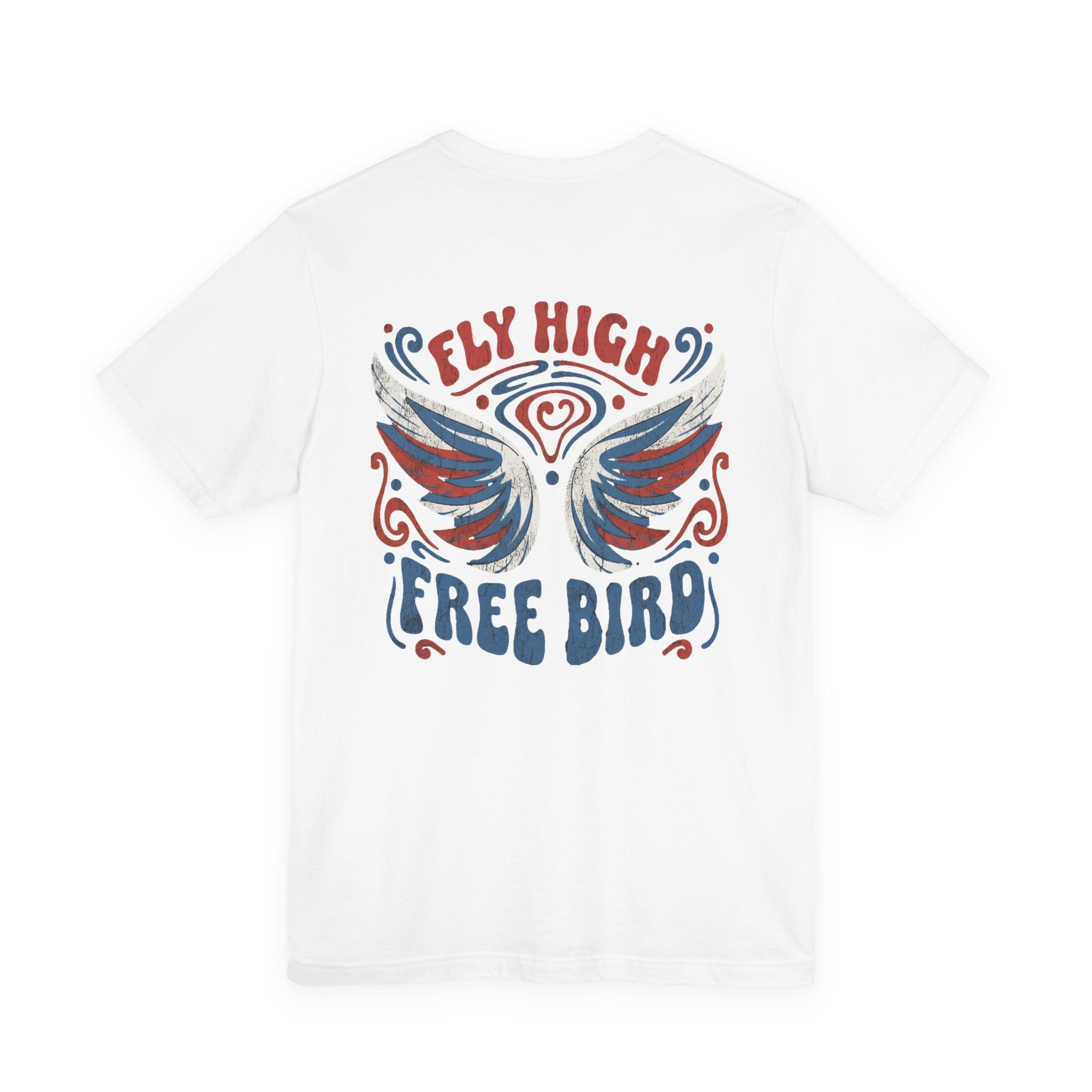 LIMITED EDITION USA 250 Fly High Free Bird Retro Unisex Graphic Tee