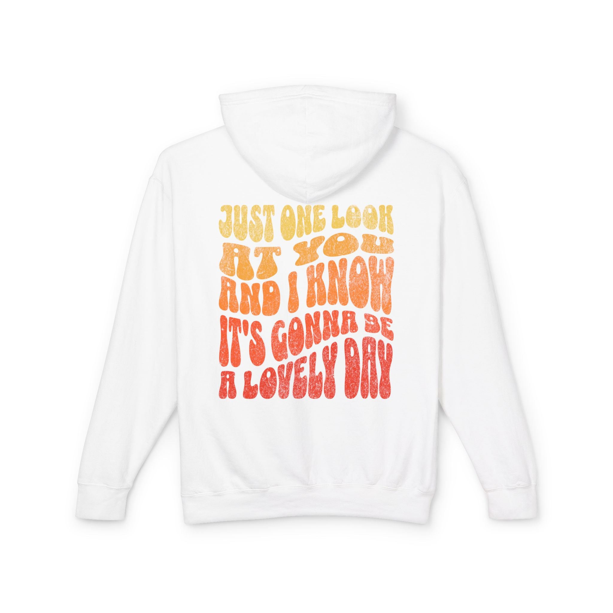 Lovely Day Lightweight Hooded Sweatshirt