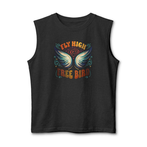 Fly High Free Bird Muscle Tank
