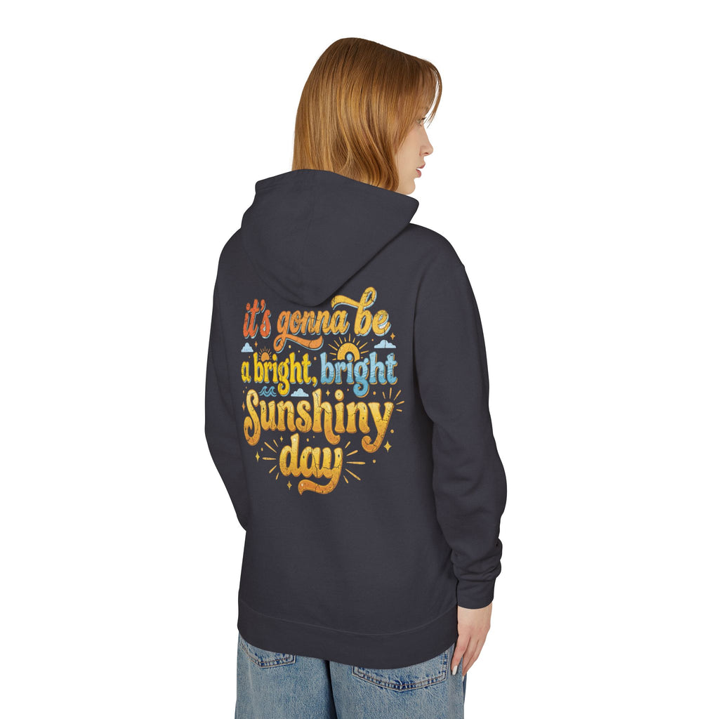 Bright Sunshiny Day Lightweight Hooded Sweatshirt